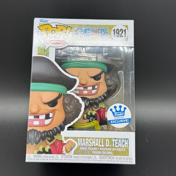 NEW Funko Exclusive Marshall D. Teach Figure 1921 - Picture 7 of 7
